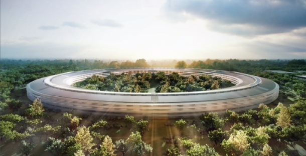 Hình ảnh Video: Trụ sở “phi thuyền hạ cánh” giữa thiên nhiên của Apple số 1