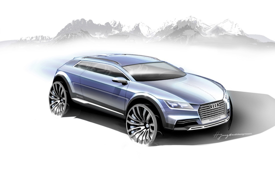Hình ảnh Audi sẽ trình diễn ngôn ngữ thiết kế mới số 3