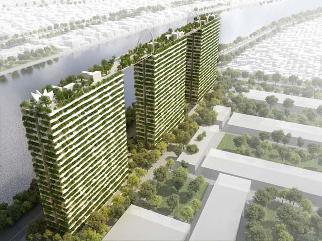 Dự án căn hộ với kiến trúc xanh tại Sài Gòn
