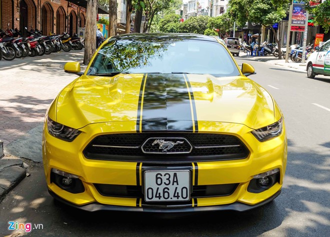 Ford Mustang bản đặc biệt, Mustang bản đặc biệt, Mustang bản kỷ niệm 50 năm, Mustang của thiếu gia Tiền Giang, Ford Mustang